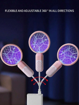 USB Mosquito Swatter Trap With UV Light