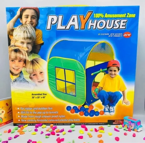 play house for kids! Extra Big with balls