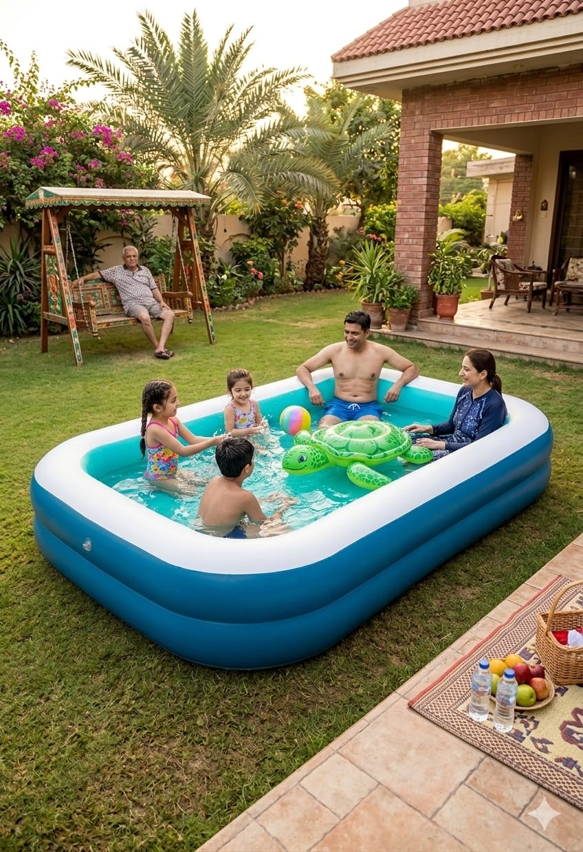 INTEX 7.5 ft and 5 ft  Mandarin Pool Family Swim Center both variation available