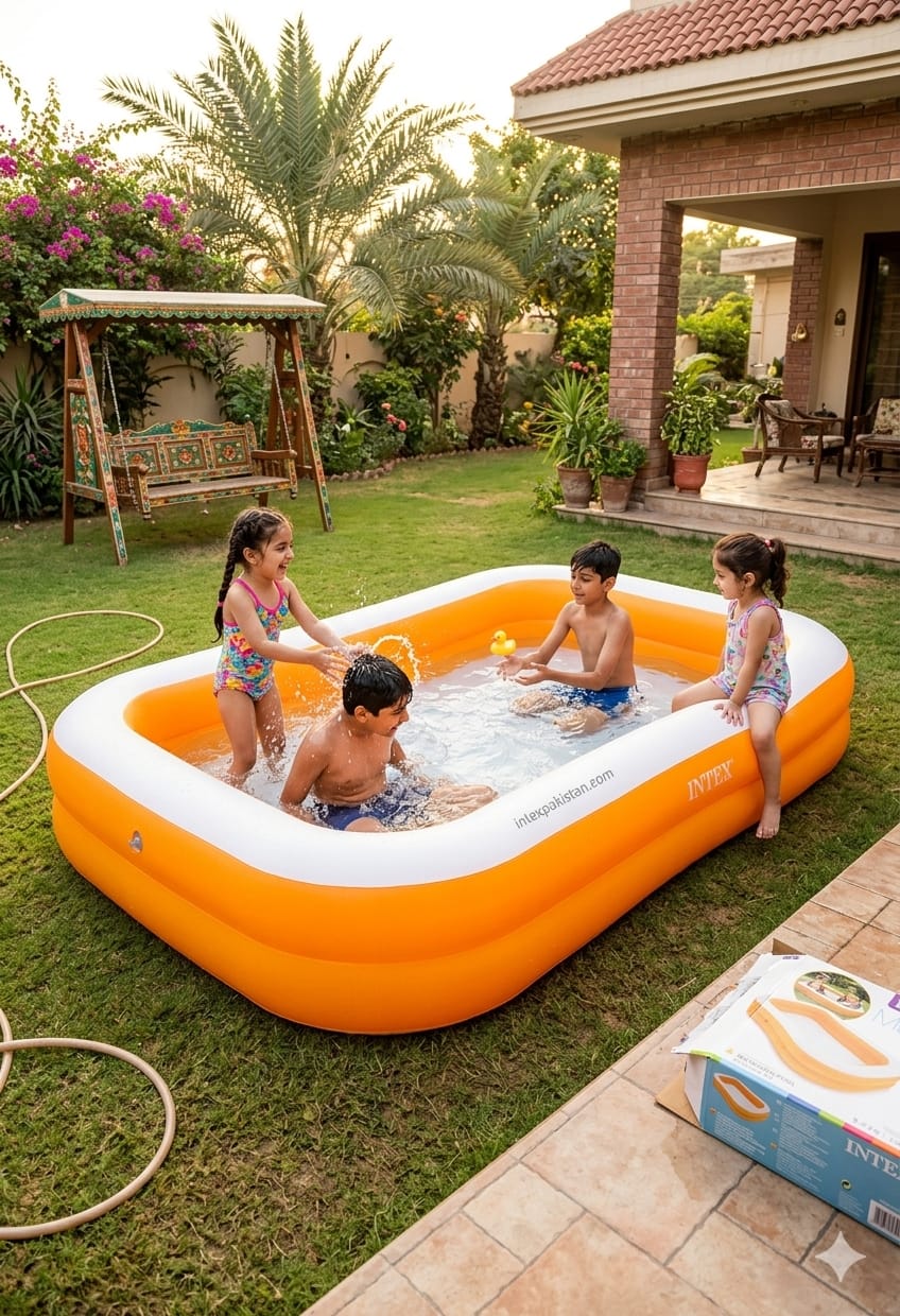 INTEX 7.5 ft and 5 ft  Mandarin Pool Family Swim Center both variation available