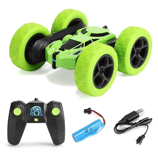 Rechargeable Remote Control Stunt Car – Multi-Color