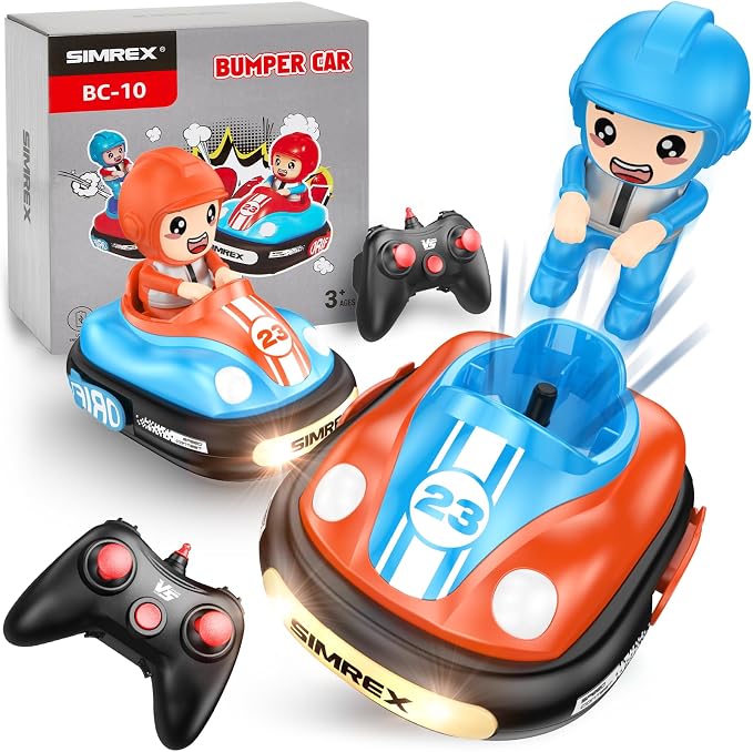 Remote Control Battle Bumper Cars for 2 Players