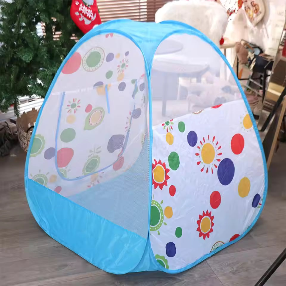 Princess Houses Children's Play House Tent Portable Toy Houses Sunflower Teepee House Pink