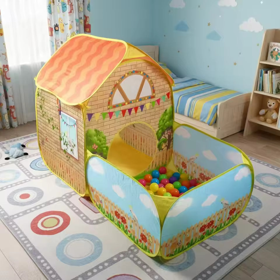 Children's Garden Villa Play Tent, Large Pop-Up