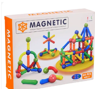 64/ 42/ 25 / PCS Magnetic Balls and Rods Sticks Blocks Set