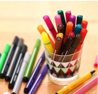 Set Of 12 /24 Student Water Color Pen Markers
