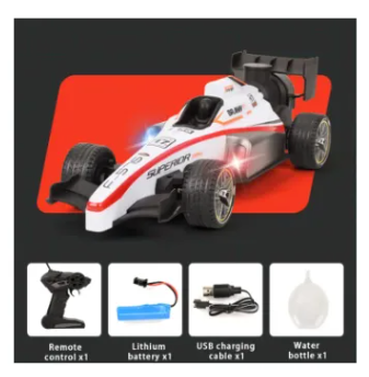 Big Formula Car Toys for Boys with Light and Flame