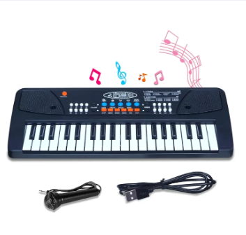 BigFun 37 Keys Electronic Keyboard Piano USB MP3 Play