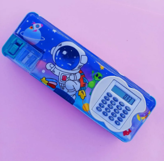 Geometry Box & Premium Stationery Organizer" and calculator