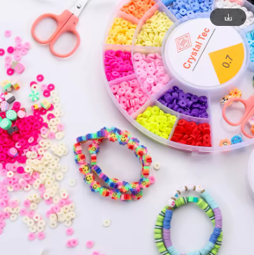 Beads Bracelet Making Kit Seed Letter Alphabet DIY Art