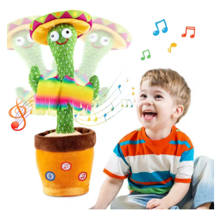 Dancing Talking Cactus Singing Talking Recording Mimic Repeating What You Say