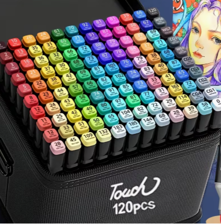 Alcohol Markers Fine and Chisel Tip 24 and 48 pc set 60set &120 set