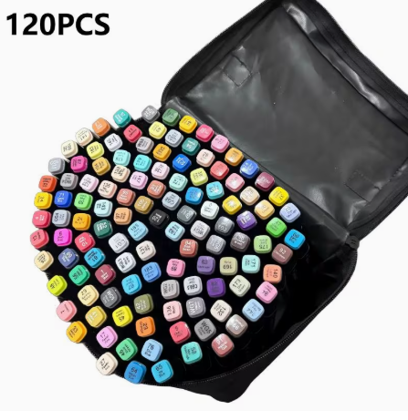 Alcohol Markers Fine and Chisel Tip 24 and 48 pc set 60set &120 set