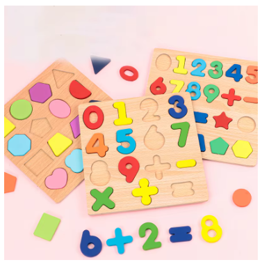 pack of 3 Educational learning letters numbers toy