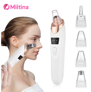 5-in-1 Blackhead remover  Pimple Popper Tool Pore Vacuum