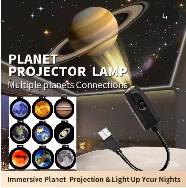 1 pc lamp and 10 films projector
