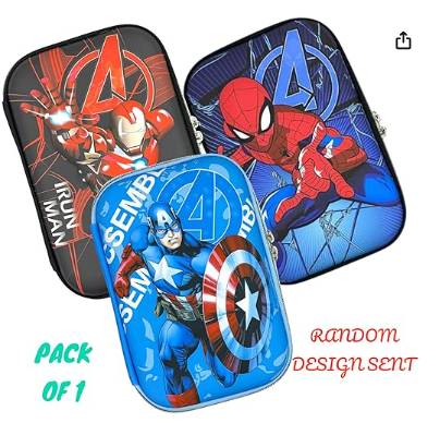 "Fancy Pouch for Kids – Stylish Geometry Box
