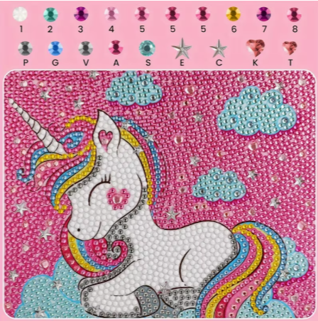 Diamond Painting Kits on canvas for kids good activity for kids and adults