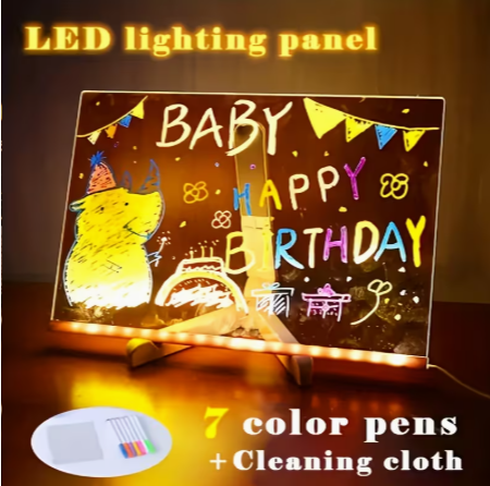 3D Magic Drawing Board for Kids | LED Glowing Acrylic board