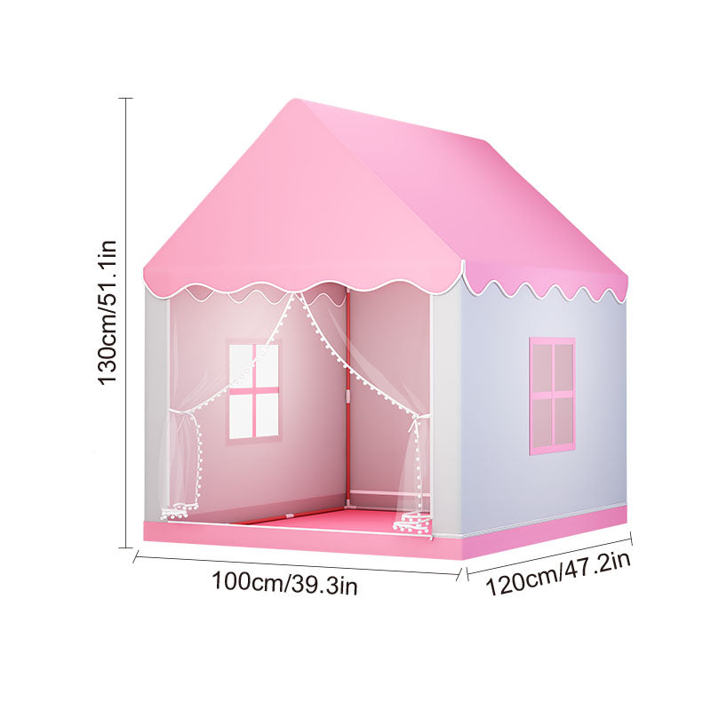 Princess Fairy Tale Castle Tent, Secret Space for Boys and Girls, Portable Children's Play Tent,