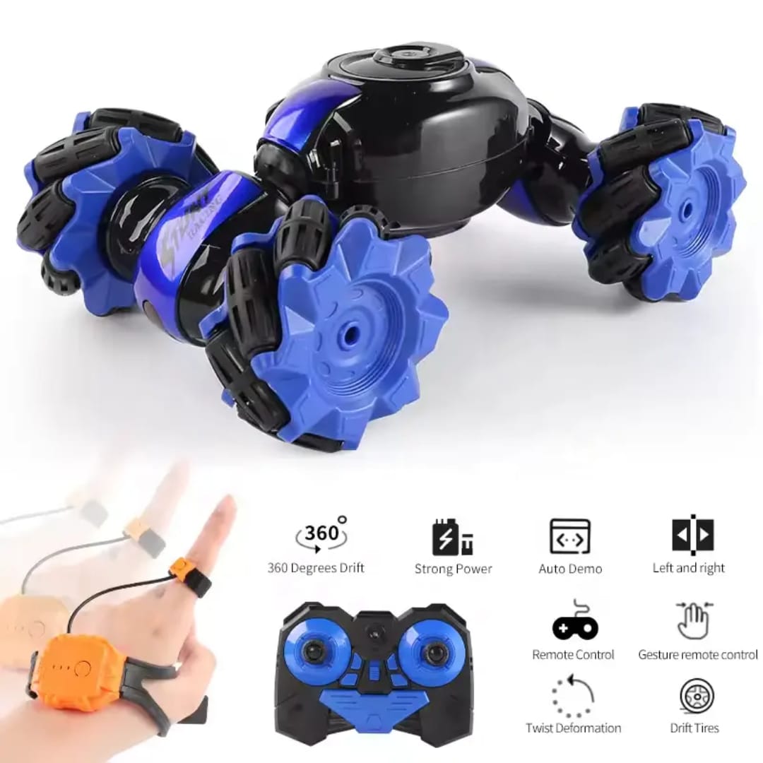 RC Stunt Car, 2.4GHz 4WD Remote Control Gesture Car Sensor