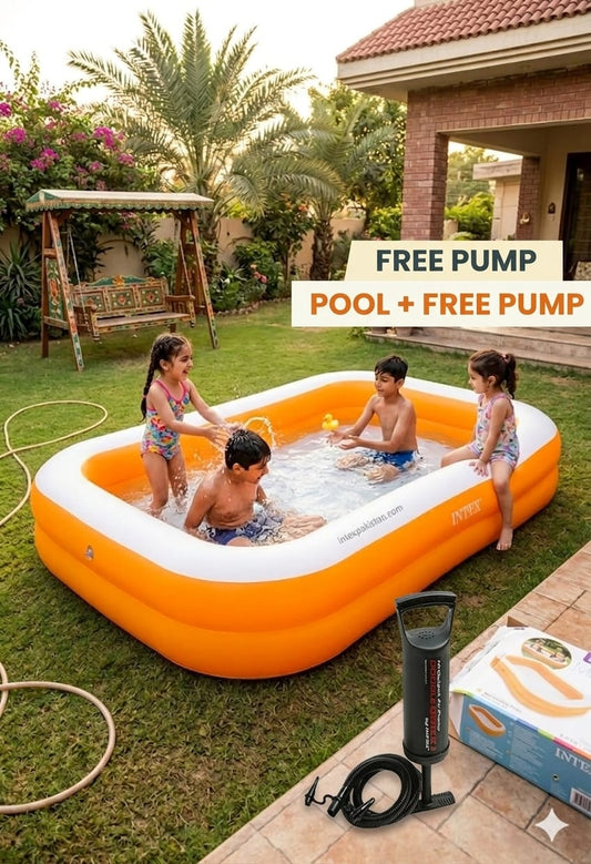 INTEX 7.5 ft length and 5.5 ft  both variation available free pump Mandarin Pool Family Swim Center both variation available