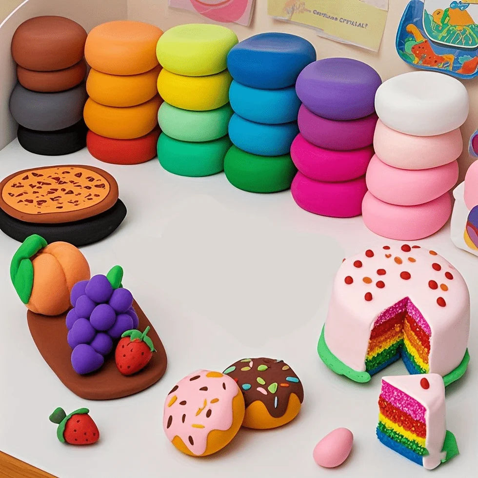 DIY Soft Creative Modelling Clay dough For Kids (Imported)