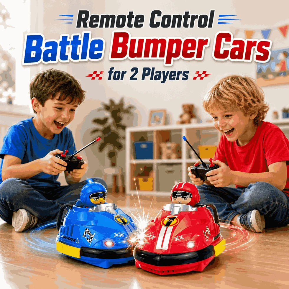 Remote Control Battle Bumper Cars for 2 Players